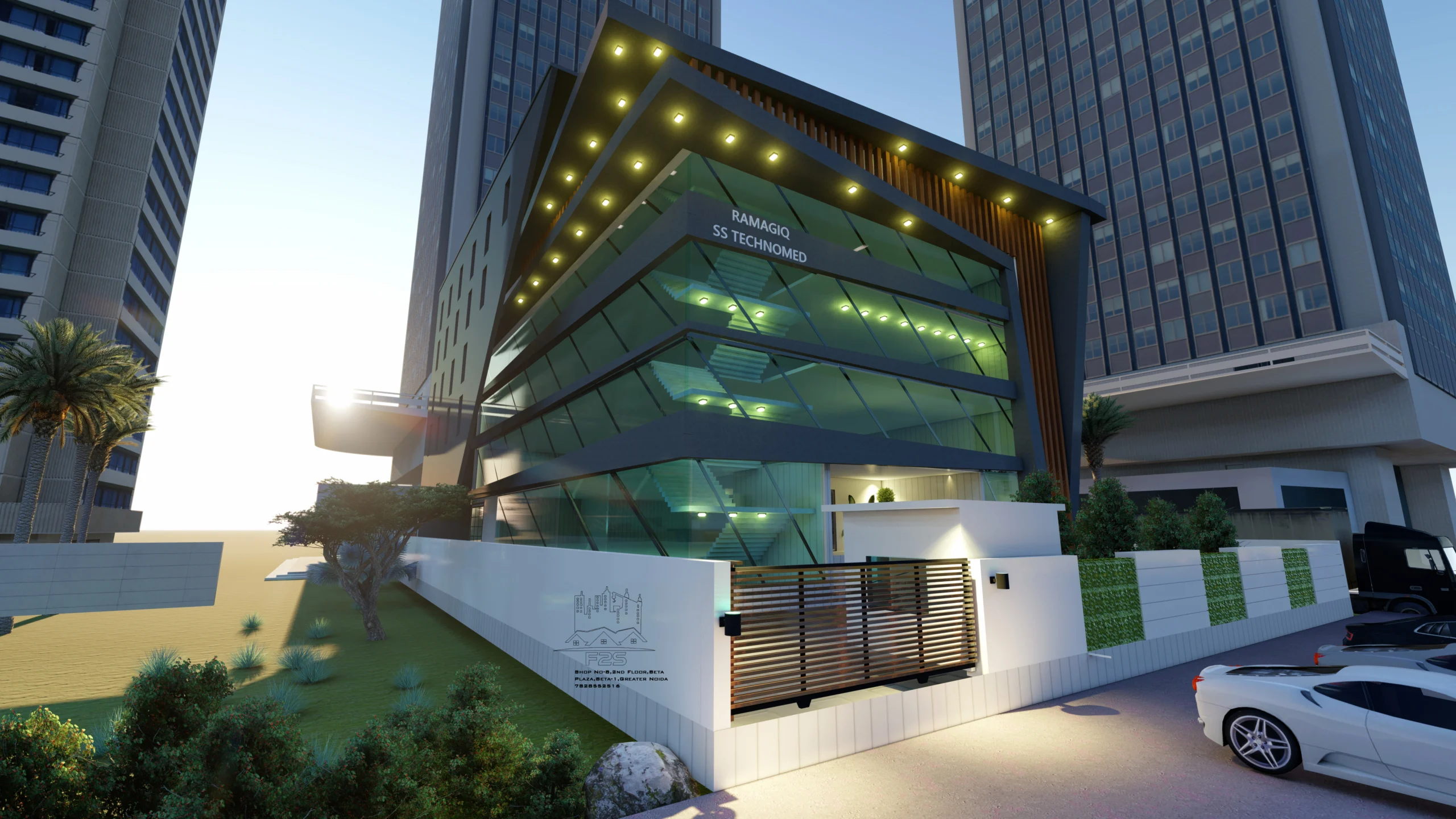 Industrial commercial architecture