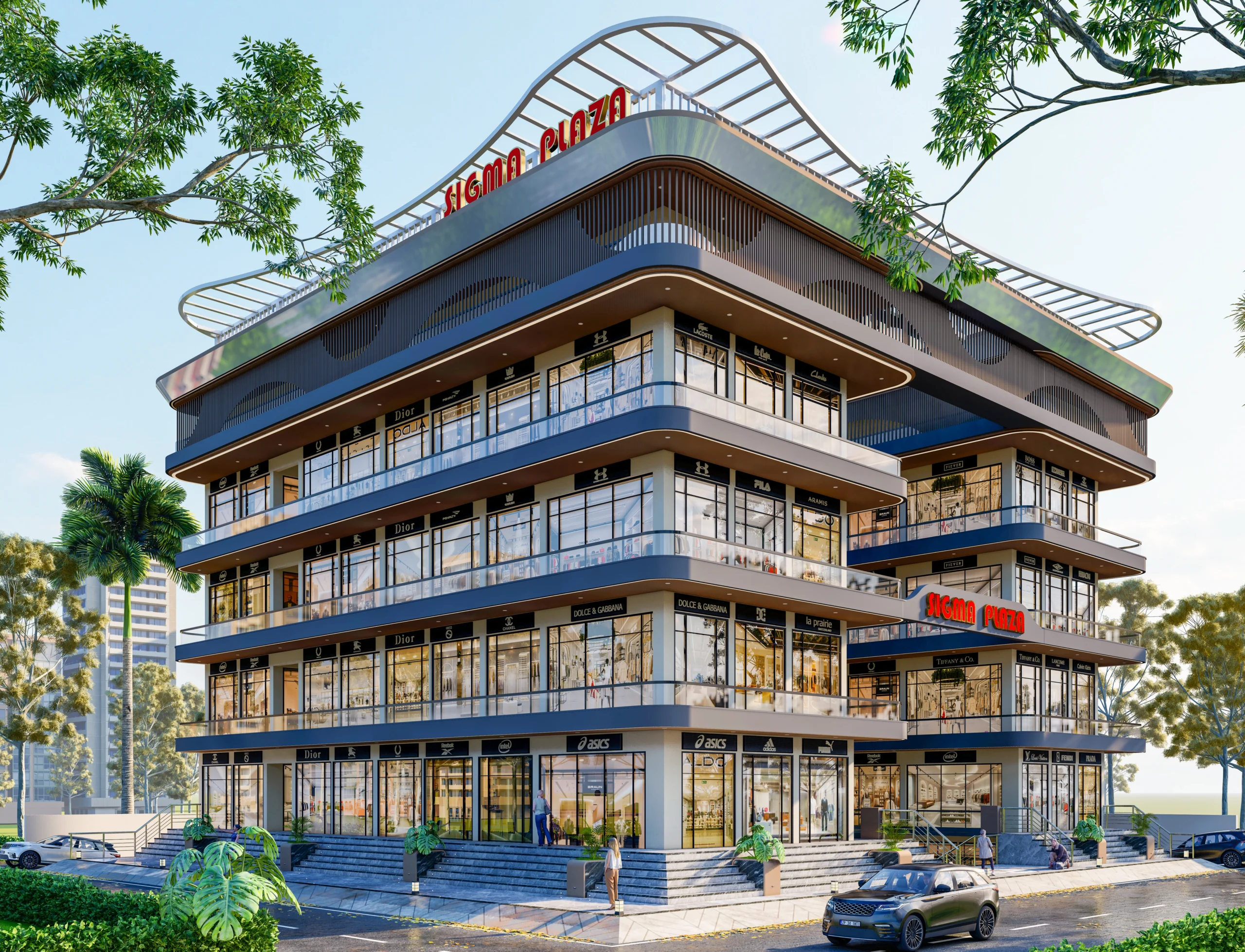 Commercial industrial building design