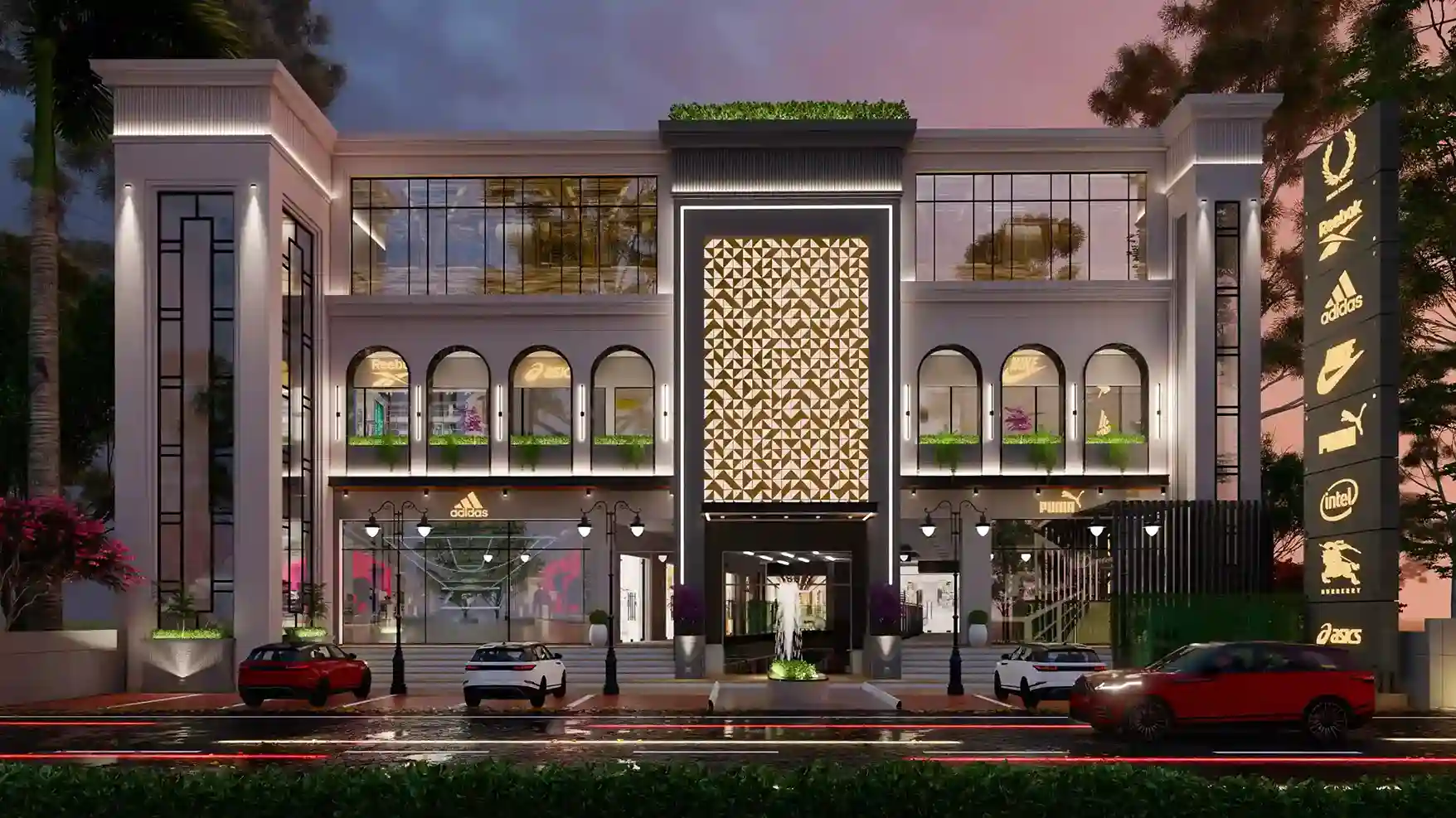 Commercial architecture project