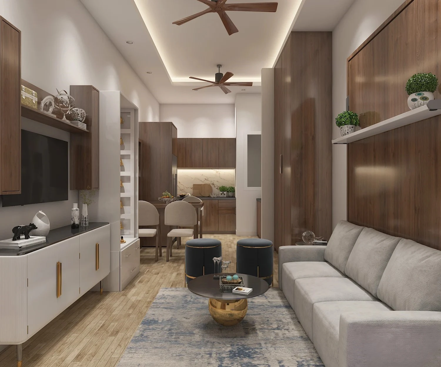 Modern industrial commercial design