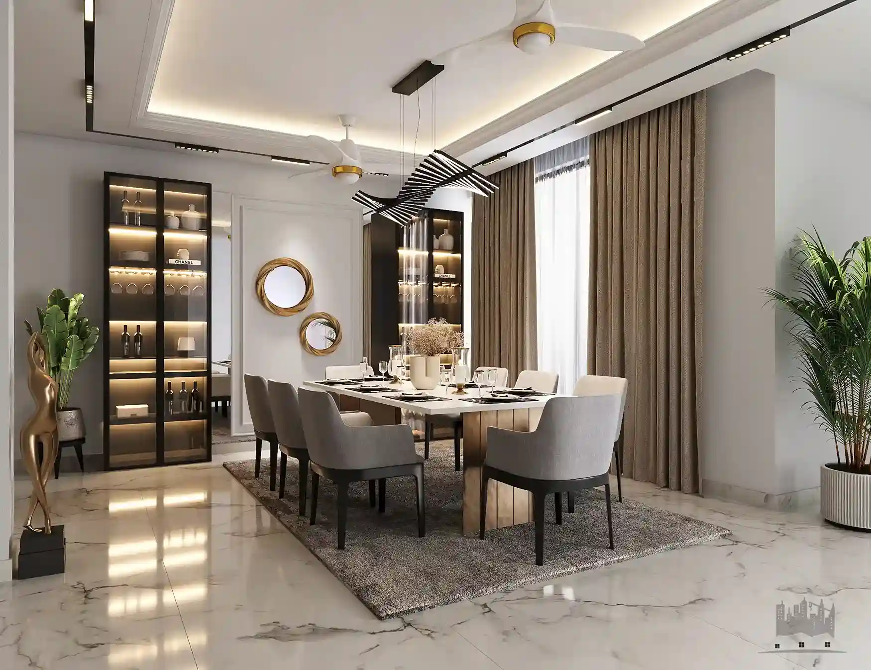 Custom residential design by Tejaswini Design