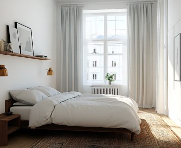 Contemporary Master Bedroom Design with Queen Bed-img