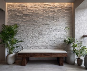 contemporary-balcony-design-with-textured-stone-cladding-on-the-wall-img